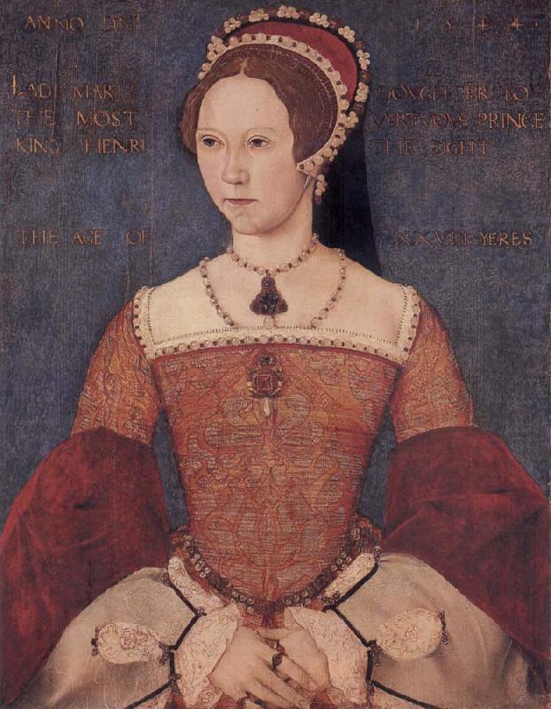 Queen Mary i, unknow artist